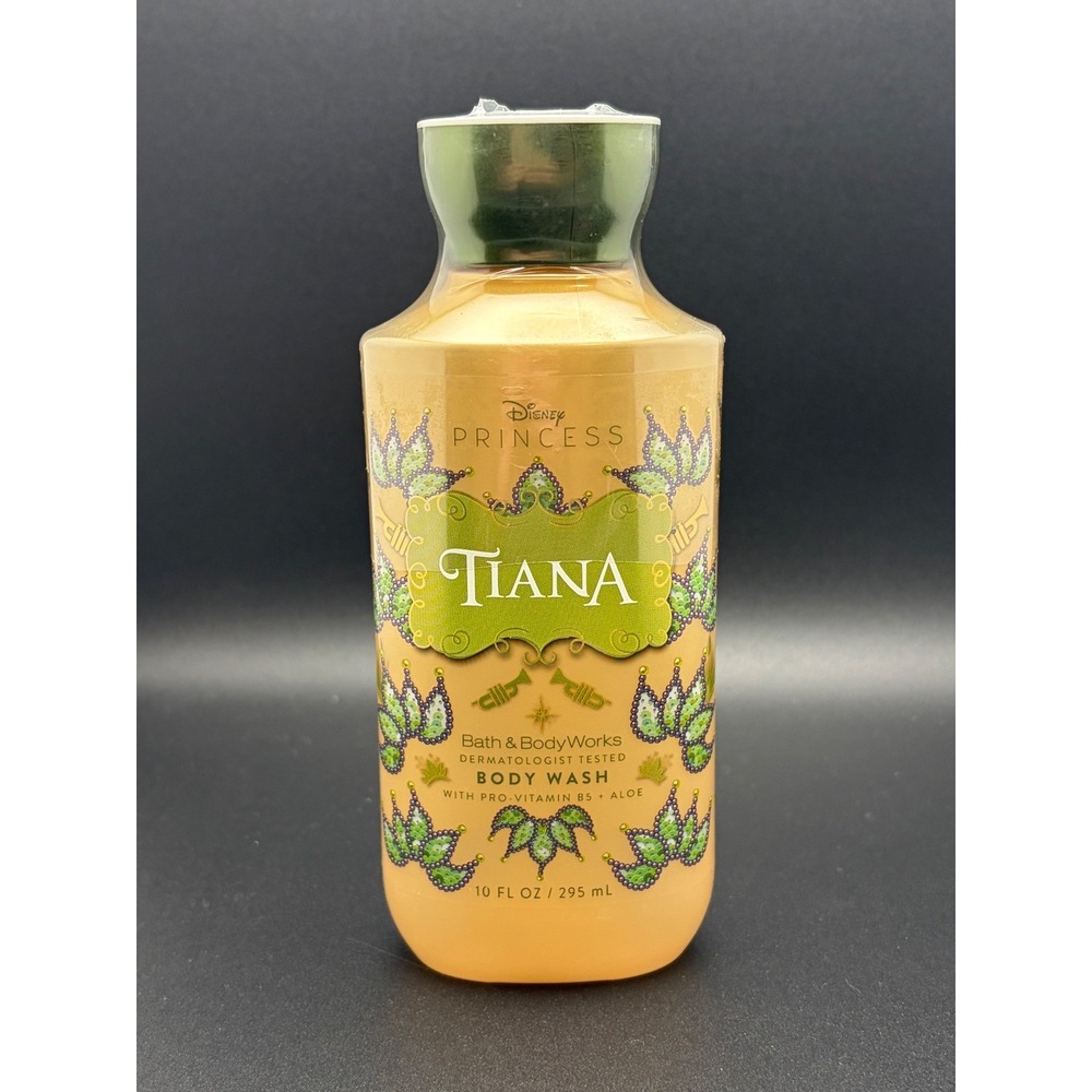 Bath &‎ Body Works Disney Princess Tiana Body Wash 10oz Water Lily Amber Bayou
